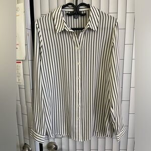 Primark Monochrome Striped Shirt